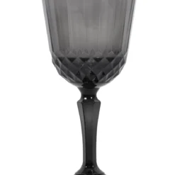 Kieliszek na wino z szarego szkła, 310 ml