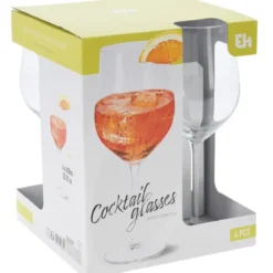 Kieliszki do drinków, 600 ml, 4 szt.