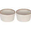 Kokilki do zapiekania, porcelanowe, 2 sztuki, 200 ml, Ø 10 cm