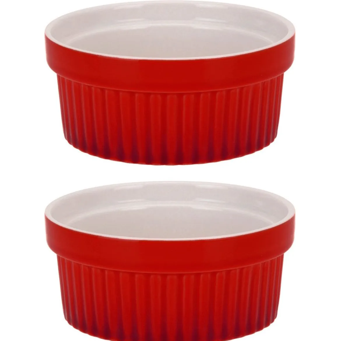 Kolorowe ceramiczne miseczki, kokilki wielofunkcyjne 260 ml - 2szt.