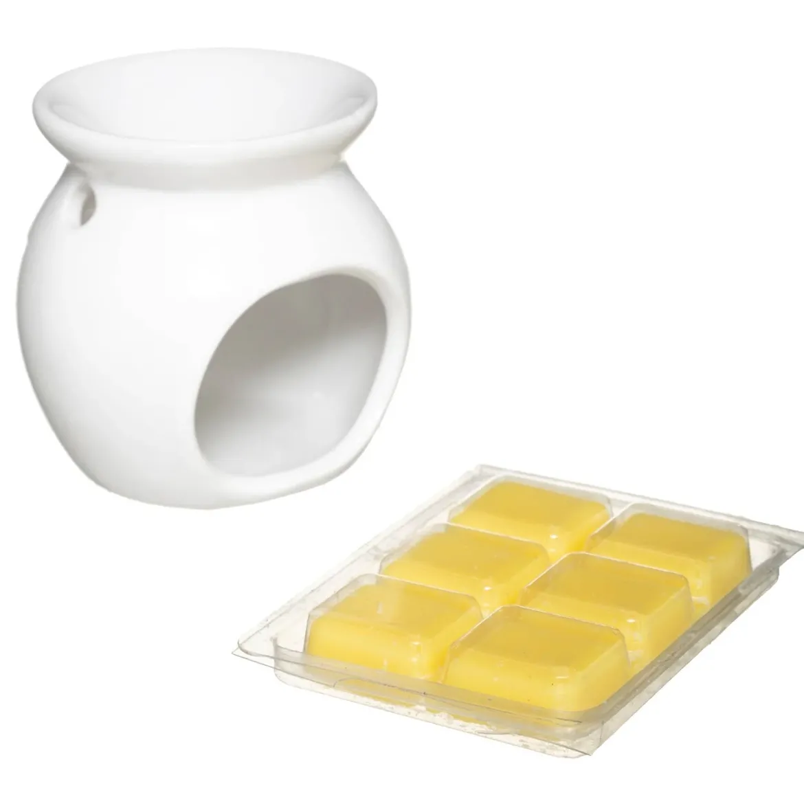 Kominek zapachowy na wosk, 30 g, zestaw