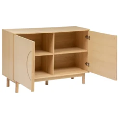 Komoda nowoczesna ARDEN, japandi, 119 x 40 x 80 cm
