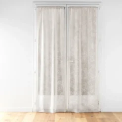 Komplet firan ze wzorem liści, KARLA, 70 x 240 cm