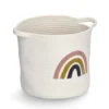 Kosz do przechowywania z plecionki RAINBOW, Ø 32 cm