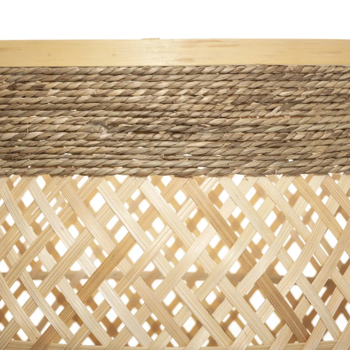 Kosze do przechowywania ROPE, plecionka, 3 sztuki
