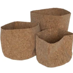 Kosze do przechowywania Simplicity, korek, 3 pojemniki