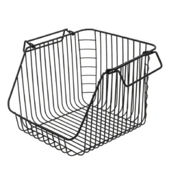 Kosz metalowy do przechowywania warzyw i owoców, 29x27x21cm