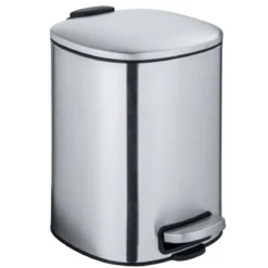 Kosz na śmieci ALASSIO, z pedałem i funkcją Easy-Close, 5 L, WENKO