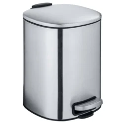 Kosz na śmieci ALASSIO, z pedałem i funkcją Easy-Close, 5 L, WENKO