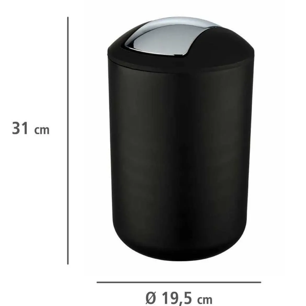 Kosz na śmieci BRASIL, 6,5 l, WENKO