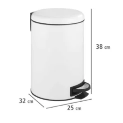 Kosz na śmieci LEMAN, Easy Close, 12 l, WENKO