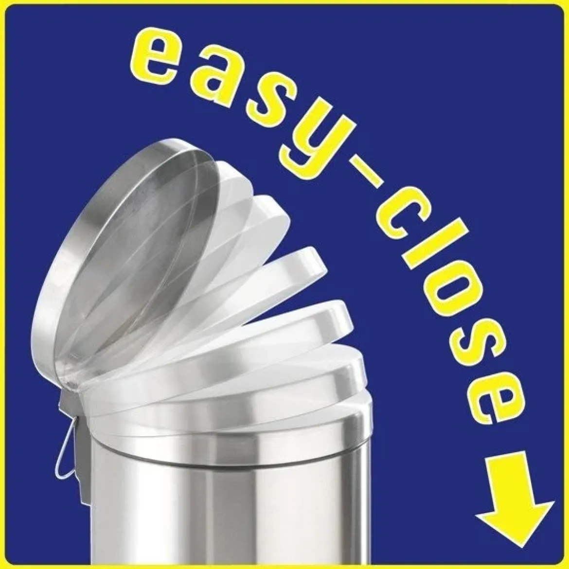 Kosz na śmieci LEMAN, Easy Close, 12 l, WENKO
