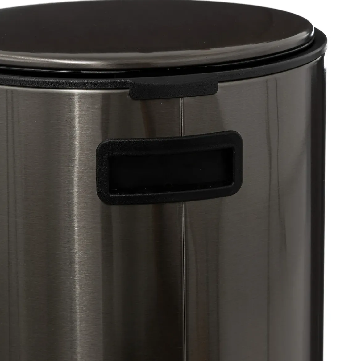 Kosz na śmieci metalowy DELTA, z neutralizatorem zapachów, 30 l