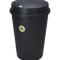 Kosz na śmieci z pokrywą, 47 l