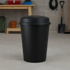 Kosz na śmieci z pokrywą, 47 l