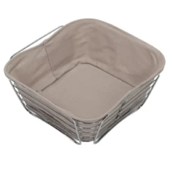 Kosz na pieczywo, owoce, stal nierdzewna, Ø 26 cm, Kesper