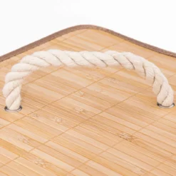 Kosz na pranie BAMBOO narożny, 48 l