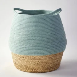 Kosz na zabawki okrągły PAON bawełniany, Ø 30 cm