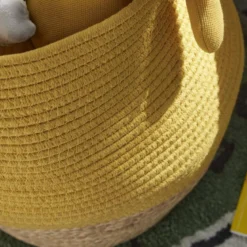 Kosz na zabawki okrągły PAON bawełniany, Ø 30 cm
