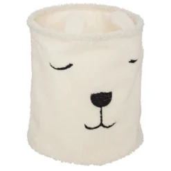 Kosz na zabawki TOY, bouclé, pyszczek misia, Ø 35 cm