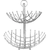 Koszyk metalowy na owoce, 40 cm, 2-poziomowy