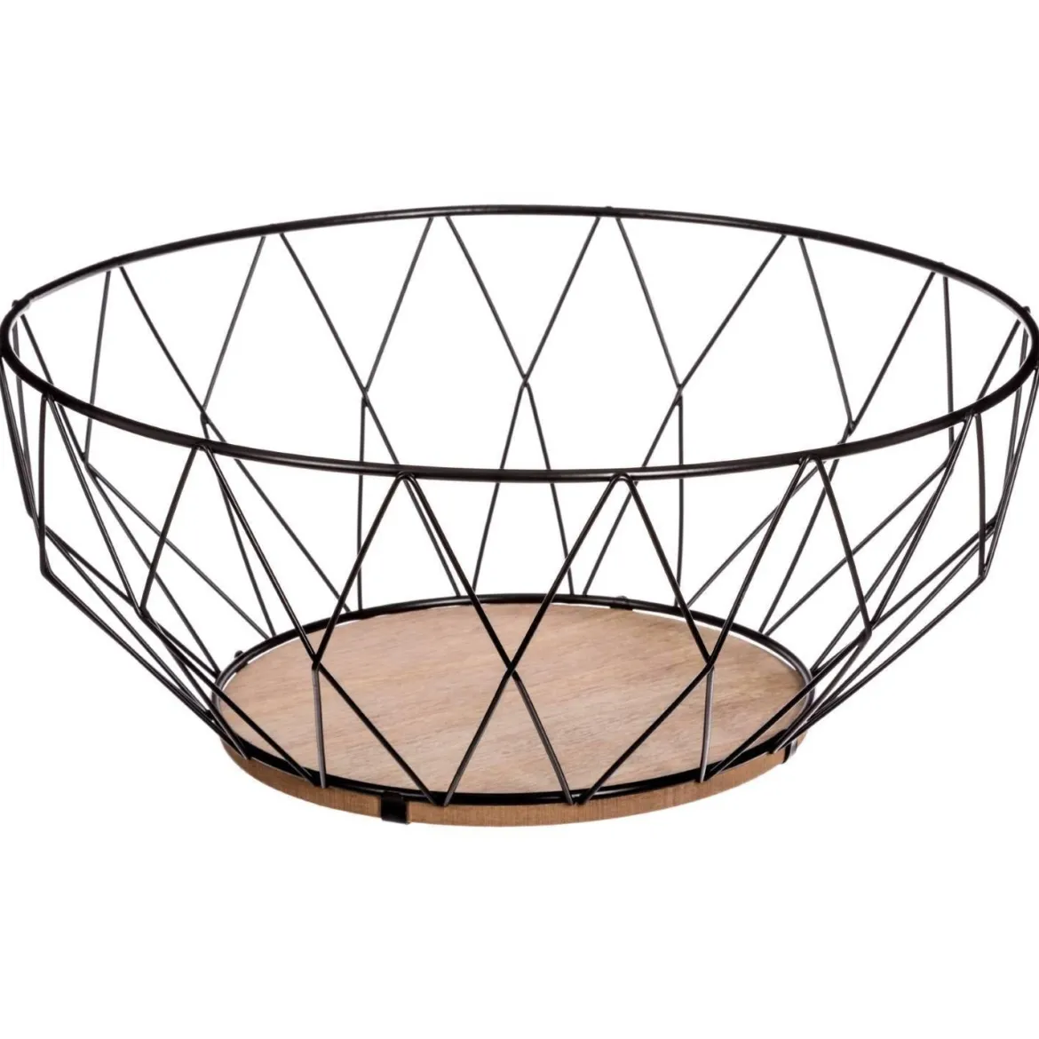 Koszyk na owoce, metalowy, Ø 28 cm