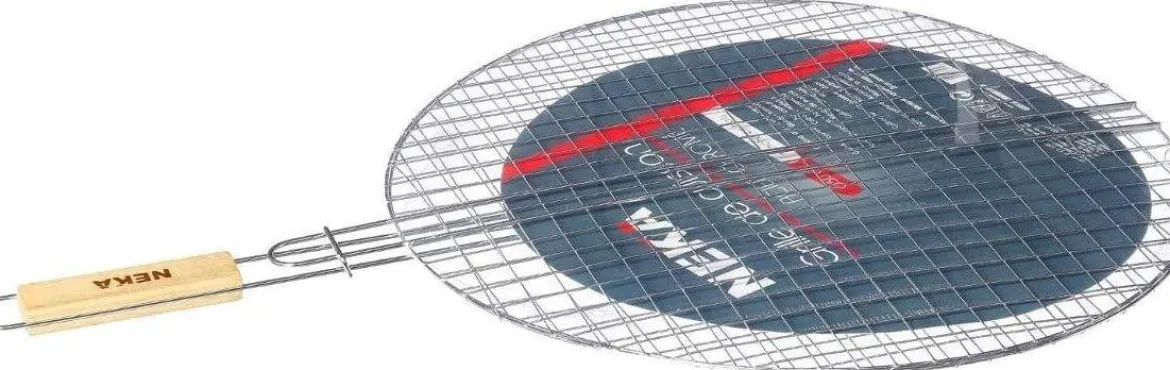 Kratka do grilla okrągła NEKA, Ø 50 cm, stal chromowana