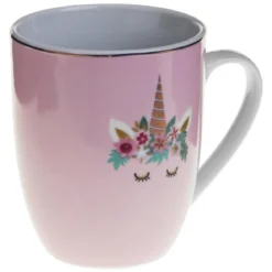 Kubek do herbaty z zaparzaczem, porcelana, 360 ml