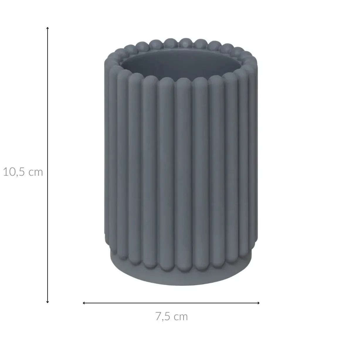 Kubek na szczoteczki do zębów BONBON, Ø 7,5 cm