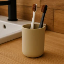 Kubek na szczoteczki do zębów DUO, Ø 7,2 cm