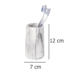 Kubek na szczoteczki do zębów ONYX, pojemnik, WENKO