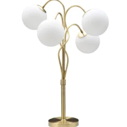 Lampa biurkowa z 4 kulami GLAMY, wys. 74 cm