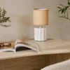 Lampa ceramiczna TYLIA, Ø 13 x 26,5 cm, biała