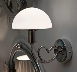 Lampa ścienna LOVY, 23 x 15 x 22 cm