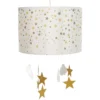 Lampa do pokoju dziecięcego CLOUD, gwiazdki, Ø 30 cm