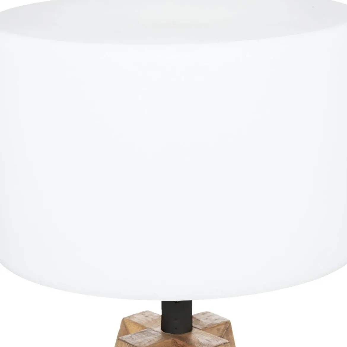Lampa na taras Matia, stelaż z drewna akacjowego, wys. 58 cm