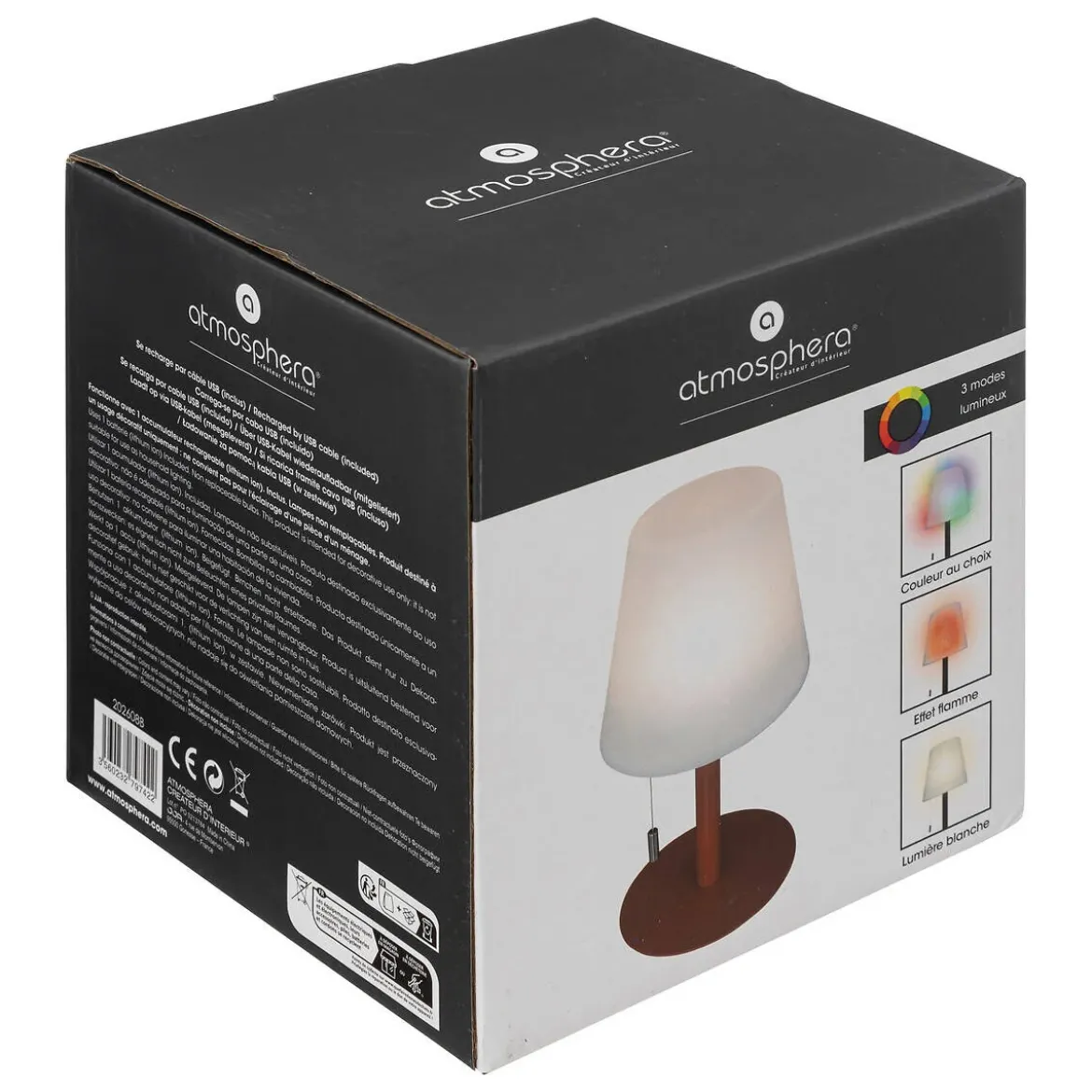 Lampa ogrodowa ZACK, 30 cm