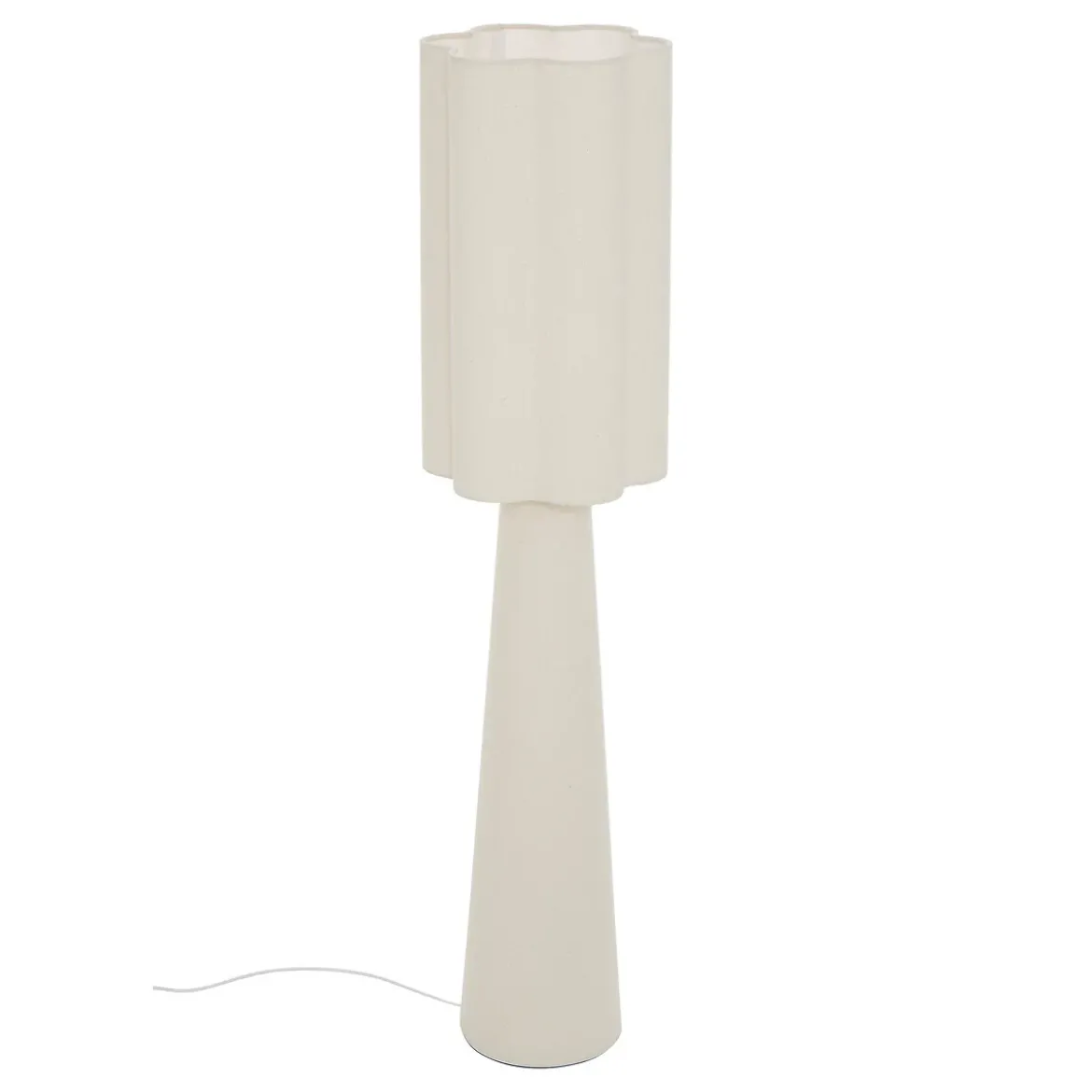 Lampa podłogowa BLANCA, Ø 28 x 124 cm, beżowa