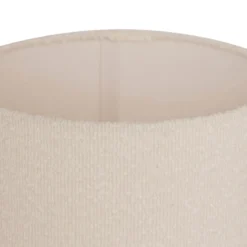 Lampa podłogowa BOUCLE, Ø 28 x 124 cm, biała
