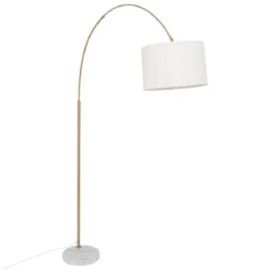 Lampa podłogowa łukowa TILIO, 195 cm
