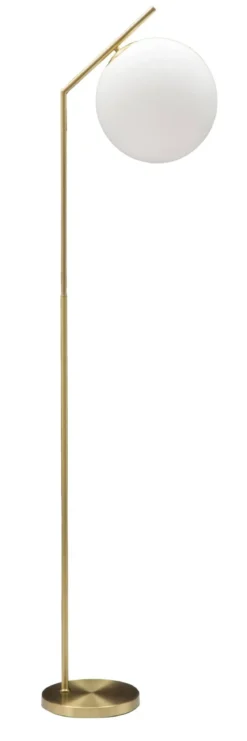 Lampa podłogowa w formie kuli GLAMY, wys. 179 cm