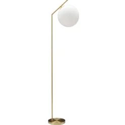 Lampa podłogowa w formie kuli GLAMY, wys. 179 cm