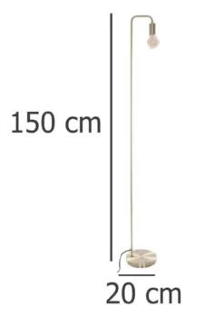 Lampa stojąca, podłogowa, 150 cm