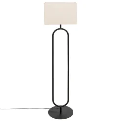 Lampa stojąca z abażurem ALEC, 154 cm
