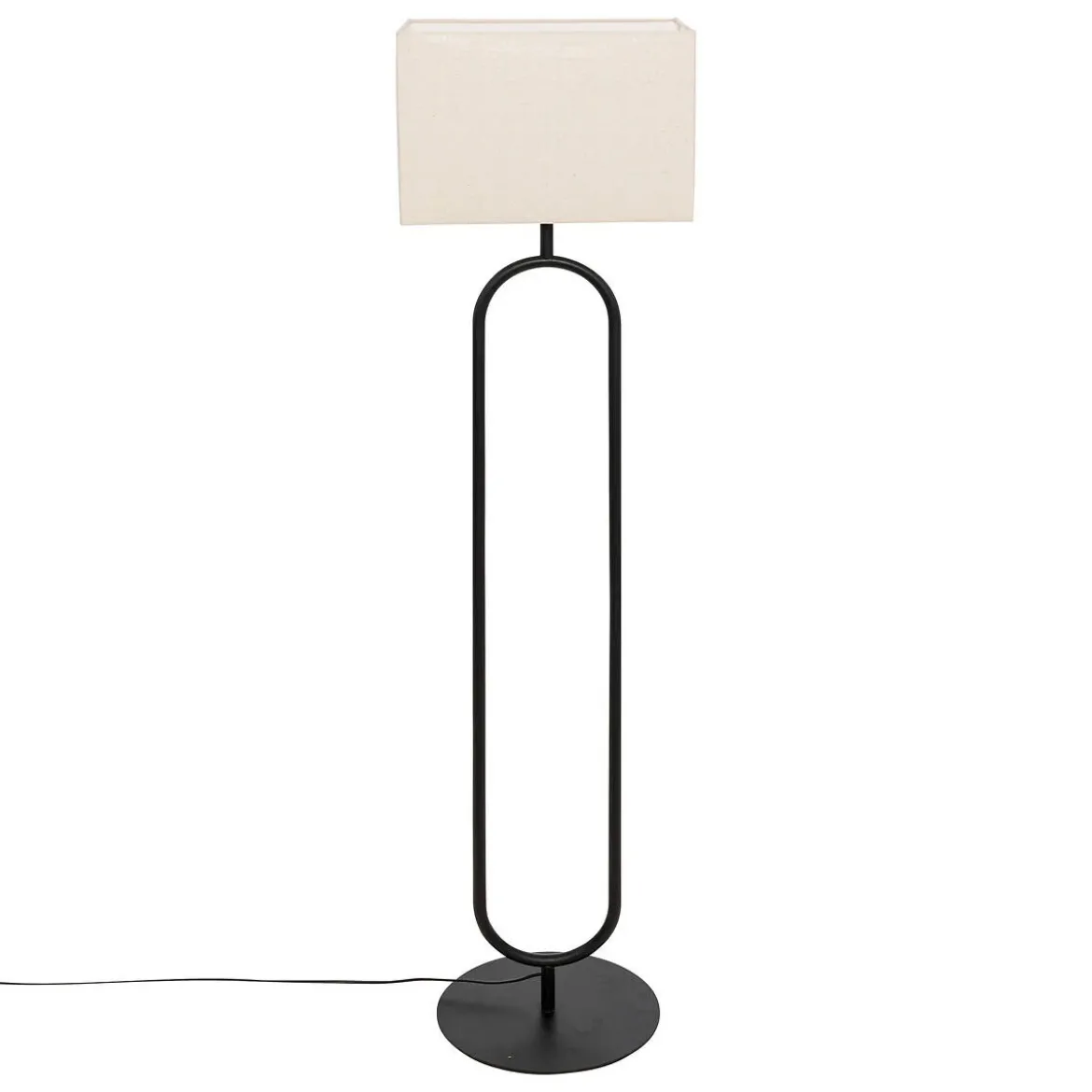 Lampa stojąca z abażurem ALEC, 154 cm
