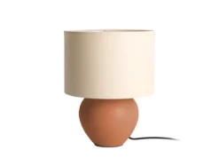 Lampa stołowa ALMA ceramiczna podstawa, Ø 25 cm
