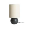 Lampa stołowa ALMA, płócienny abażur, Ø 16 cm
