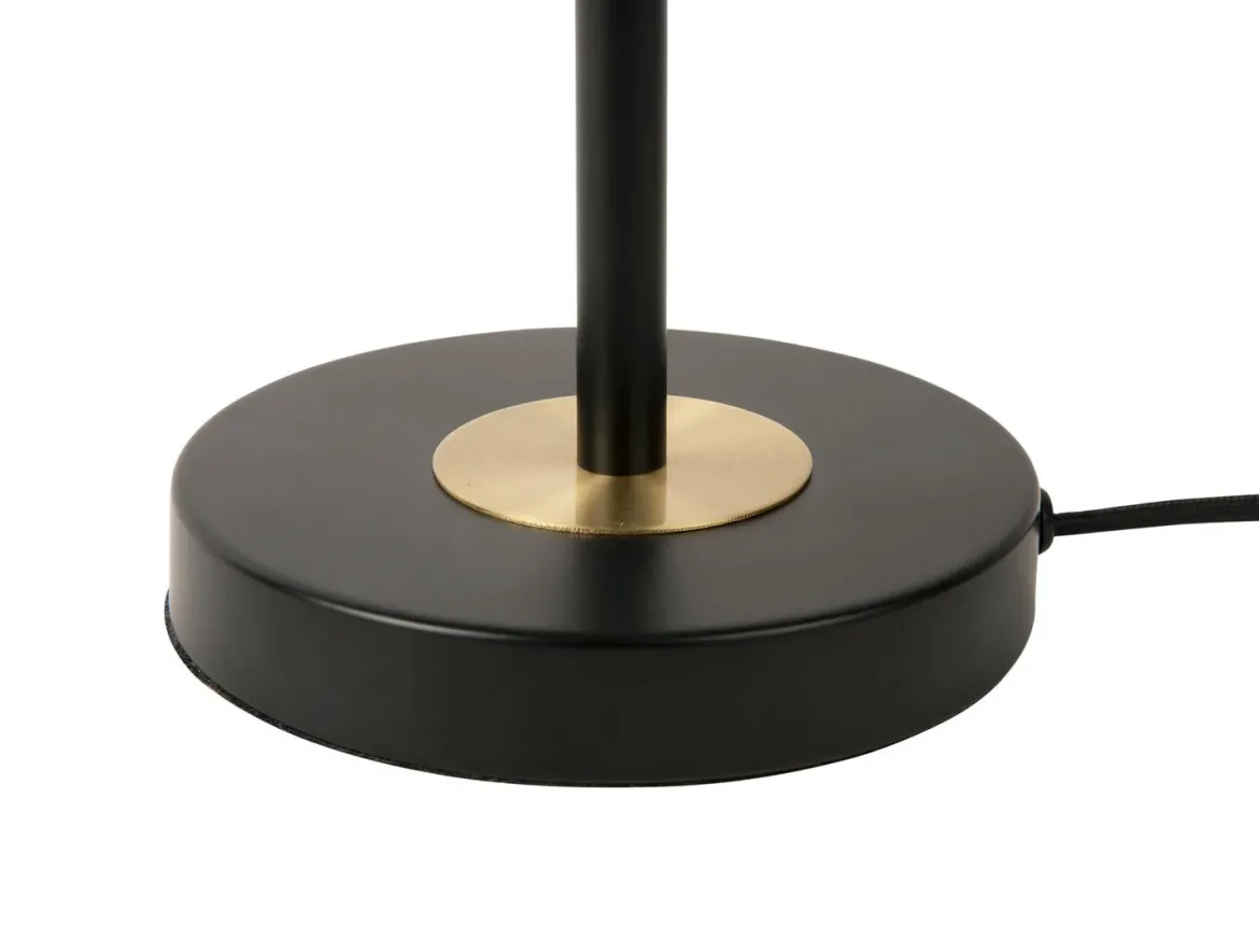 Lampa stołowa DISC czarna, Ø 30 cm