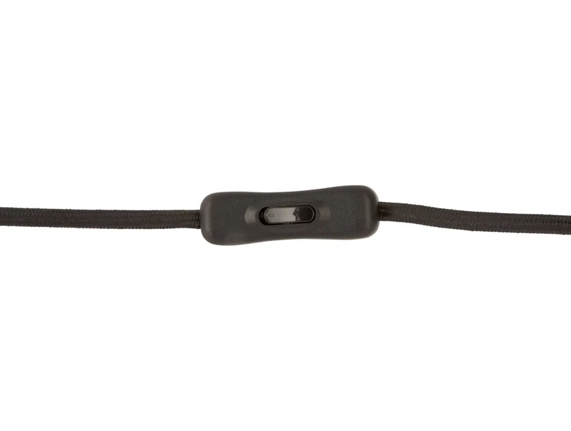 Lampa stołowa DISC czarna, Ø 30 cm