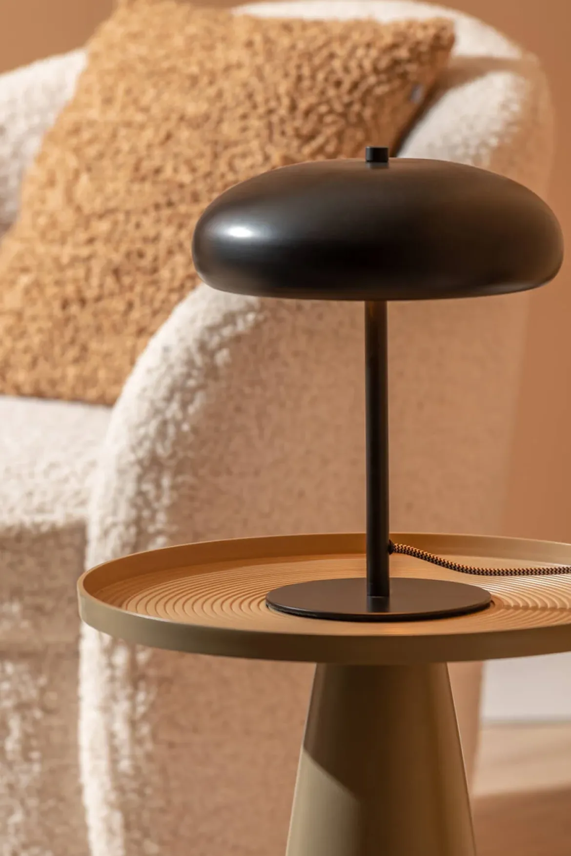Lampa stołowa grzybek SHROOM, Ø 25 cm